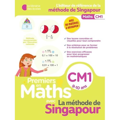 Premiers En Maths Avec La Méthode De Singapour Cm1