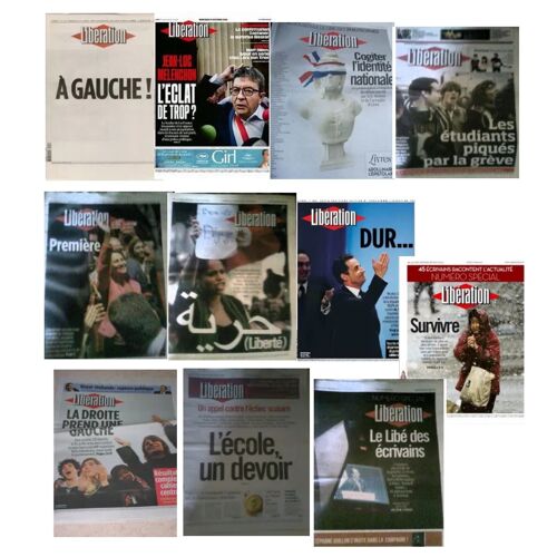 Libération, Lot De 11 Numéros