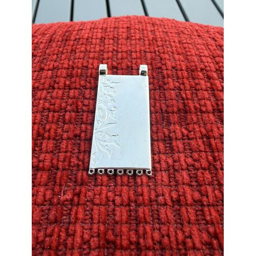 Pendentif Argent Rhodié Ligne Sevilla Kenzo Incomplet.