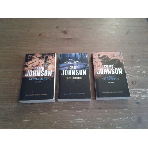 Lot De Livres De Craig Johnson
