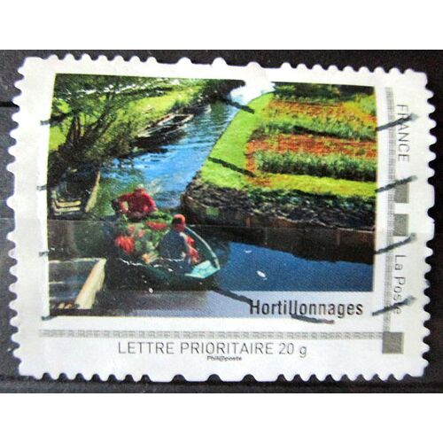 2010. Timbre De Collector: Hortillonnages.