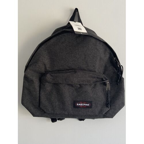 Sac à dos cartable eastpak padded pak¿r coloris uni gris foncé modèle black denim 24 litres 