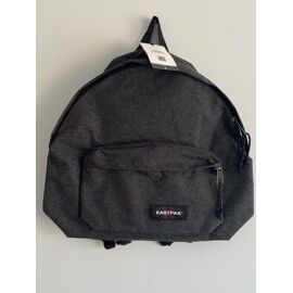 Sac à dos cartable eastpak padded pak¿r coloris uni gris foncé modèle black denim 24 litres