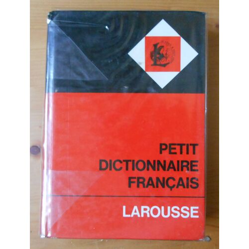Dictionnaire : Petit Dictionnaire Français Larousse