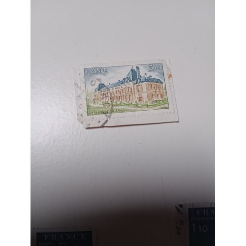 Timbre France 3,00 Oblitere Yvert N° 1873 Chateau De Malmaison De 1976