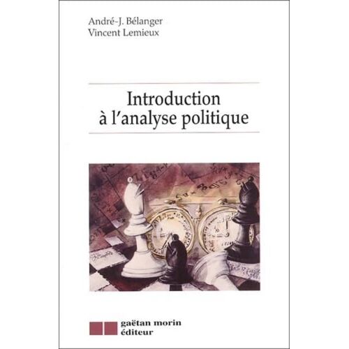 Introduction À L'Analyse Politique Painchaud