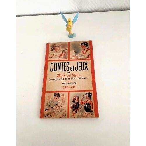 Contes Et Jeux De Nicole Et Victor – André Millet – Larousse – Manuel Scolaire Vintage (Exemplaire Spécimen)