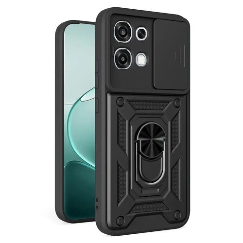 Coque pour Oppo A6 Pro 4G / 5G - housse etui rigide anti choc + film ecran - NOIR