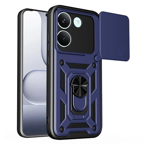 Coque pour Xiaomi Poco X8 Pro 5G - housse etui rigide anti choc + film ecran - BLEU FONCE