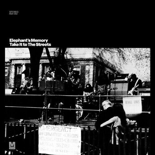 Elephant's Memory - Take It To The Streets - Remastered - Clear With Black Swirl Vinyl [Vinyl Lp] Black, Clear Vinyl, Rmst