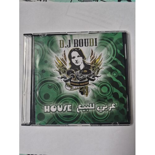 D.J Boudi " House " Cd Album 16 Titres