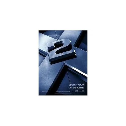 Xmen 2 De Bryan Singer Avec Patrick Stewart, Hugh Jackman, Ian Mckellen... - Affiche Originale Préventive De Film Format 120 X 160 Cm