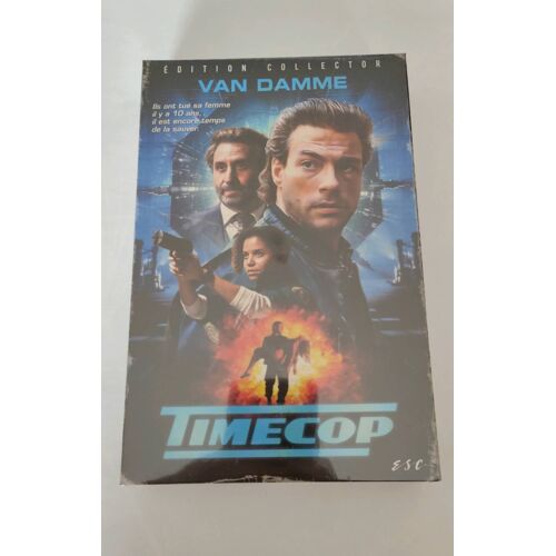 Timecop Blu-Ray 4k + Blu-Ray Et Dvd. Vhs Box Édition Collector