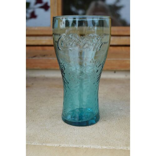 Verre Coca Cola Bleu