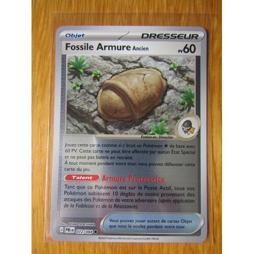 Fossile Armure Ancien - Reverse - 072/084 - Nuit Noire