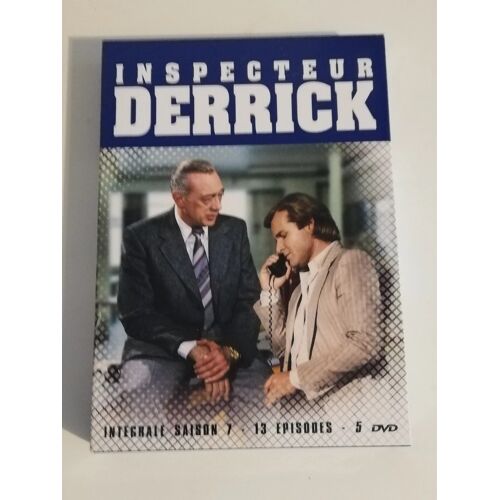 Coffret Dvd Inspecteur Derrick Saison 7 - Comprend 15 Épisodes Français + Allemand Zdf 1979