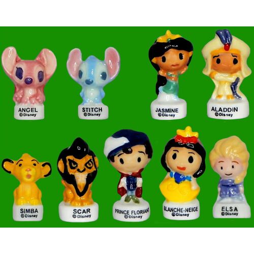 9 Fèves De La Série Les Duos Disney (Leclerc / Arguydal 2026)