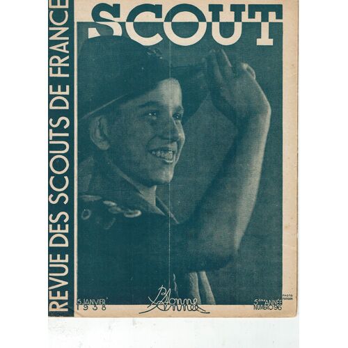 Revue Des Scouts De France Du 5 Janvier 1938