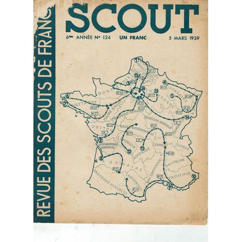 Revue Des Scouts De France Du 5 Mars 1939