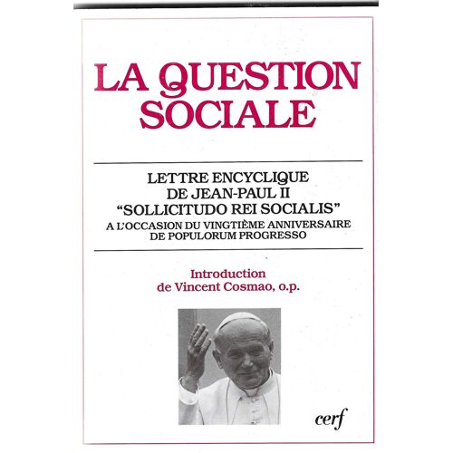 Sollicitudo Rei Socialis