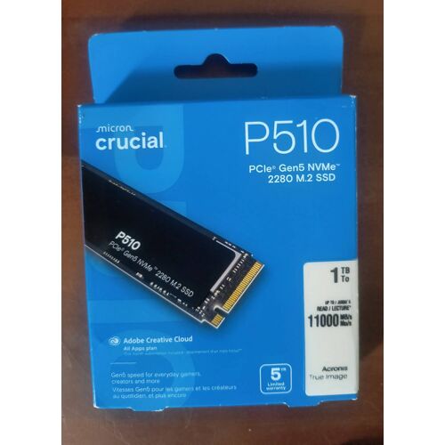 Stockage SSD P510 pour pc 1To
