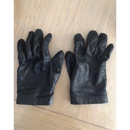 Gants Cuir Noir 8.5