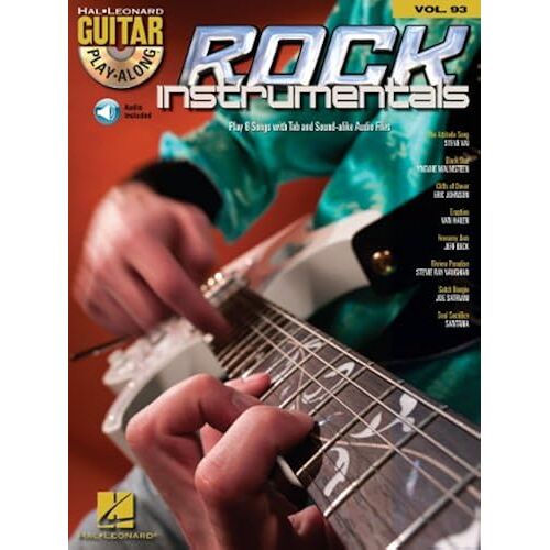 Rock Instrumentals Songbook: Guitar Play-Along Volume 93