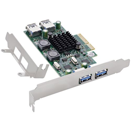 InLine 76619M carte et adaptateur d'interfaces Interne USB 3.2 Gen 1 (3.1 Gen 1)