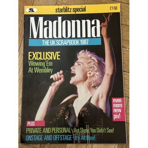 Scrapbook Madonna 1987 Uk