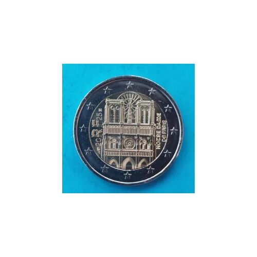 2 Euro Notre-Dame 2025