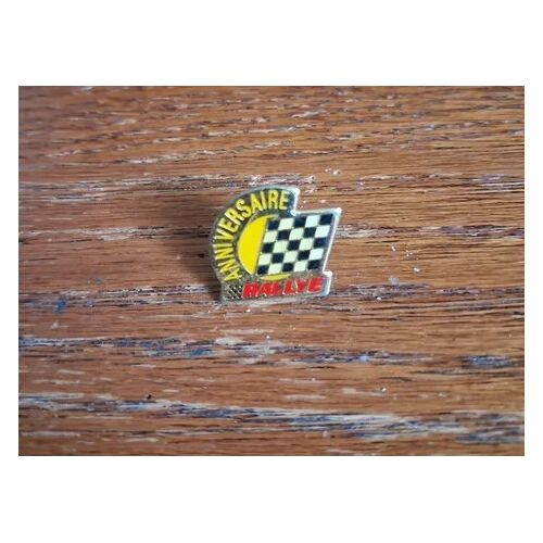 Pin'S Anniversaire Rallye