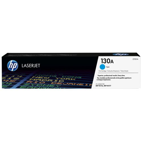 HP 130A (CF351A) - cartouche de toner Cyan pour LaserJet Pro MFP M176n, MFP M177fw