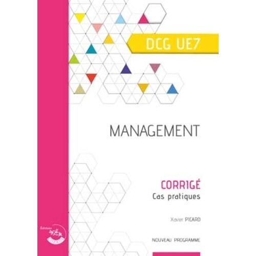 Management Dcg 7 - Corrigé, Cas Pratique