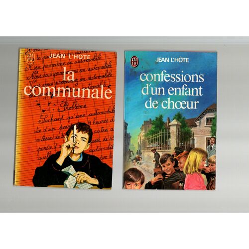 Jean L' Hôte, La Communale + Confessions D'Un Enfant De Choeur