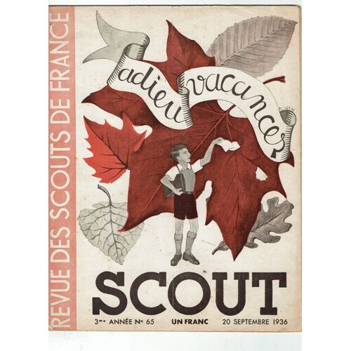 Revue Des Scouts De France Du 20 Septembre 1936