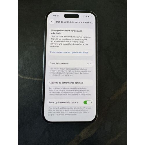 Iphone 14 Pro 256Gb, Deep Purple+ box +cable original (non utilisé)