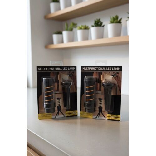 Lot 2 Lampes Led Multifonctions Neuves Emballées – Compactes & Puissantes 100/60 Lumen