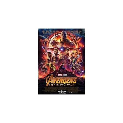 Avengers Infinity War De Joe Russo Et Anthony Russo Avec Robert Downey Jr., Chris Hemsworth... - Affiche Originale De Film Format 120 X 160 Cm