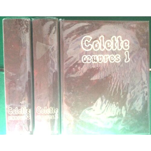 Oeuvres De Colette En 3 Tomes