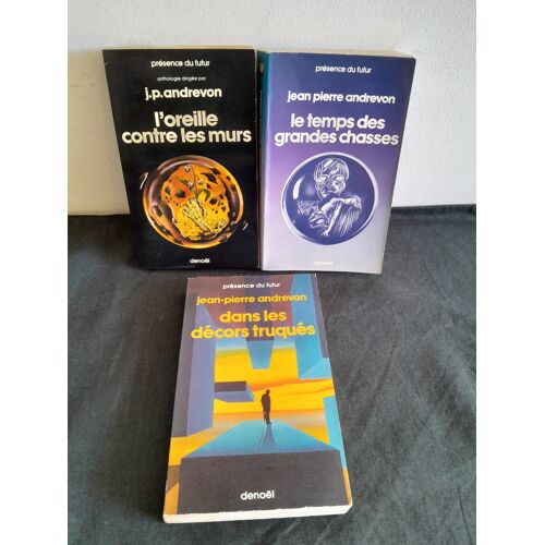 Science-Fiction: Romans De Jean-Pierre Andrevon (Présence Du Futur)