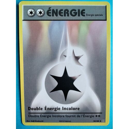 Carte Pokémon Double Energie Incolore 90/108 (2016)