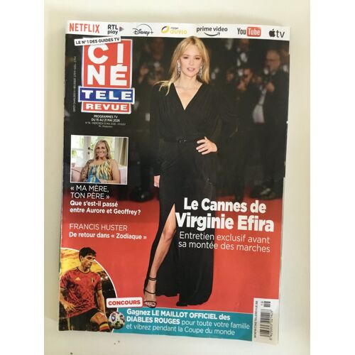 Cinetelerevue Belge 19 2026 Virginie Efira Francis Huster Sandra Kim Laurent Voulzy Jill Vandermeulen Maxima Des Pays Bas Anne Hathaway Chantal Nobel Tom Cruise Nolwenn Leroy Morgane Moncomble Hermann