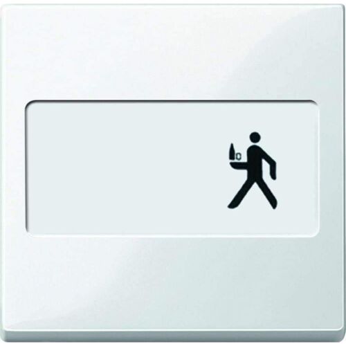 Merten Rocker, Bouton + interrupteur, Blanc
