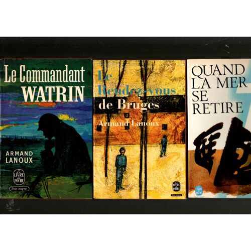 Lanoux, Commandant Watrin, Lot En Poche