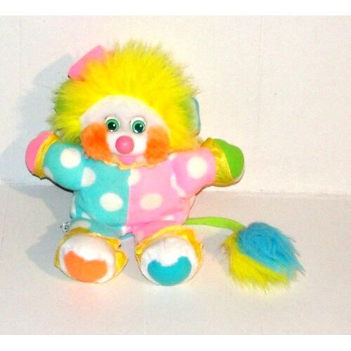 peluche popples clown vintage 1988 mattel