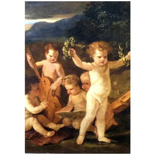 Poussin Nicolas Lot Cartes Postales Tableaux Peinture