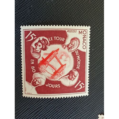 Timbre Monaco Y T 434 Londres (Le Tour Du Monde En 80 Jours) 1955 (030810 )