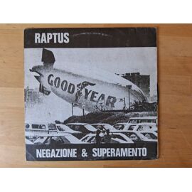 Raptus - Negazione & Superamento Compilation Lp 12" Punk Hardcore Italie 1984 Raw Power, Stigmathe