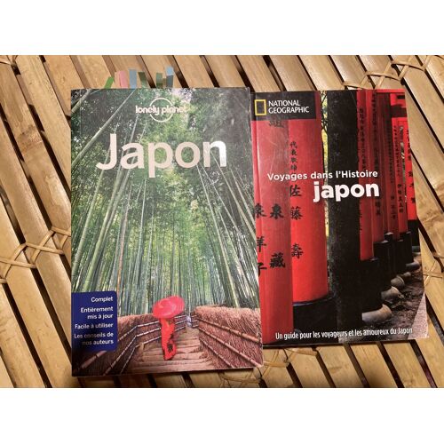 Lot Japon – Lonely Planet + Voyages Dans L’Histoire Japon National Geographic