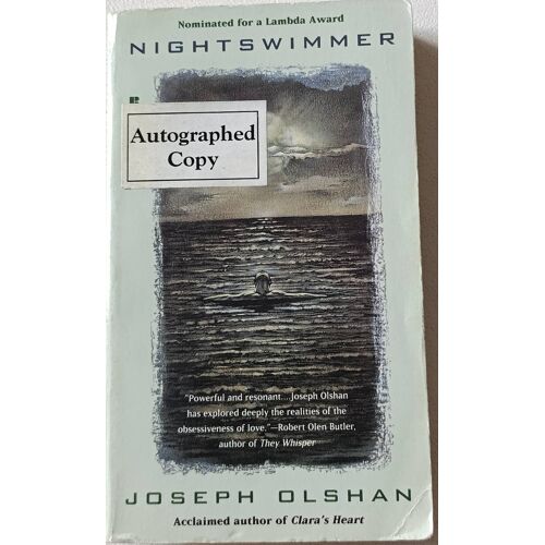Nightswimmer - Nominated For A Lambda Award Par Joseph Olshan ( A Berkley Book, 1996 ).